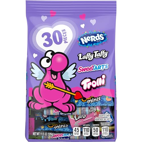 SweeTARTS Valentines Day Candy Be Mine Premium Mixed Bag, 11.5 oz, 30 Count