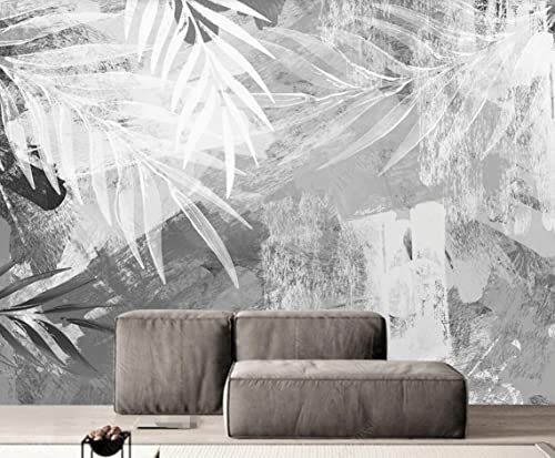 Songqians Carta da Parati 3D Pianta di Foglie