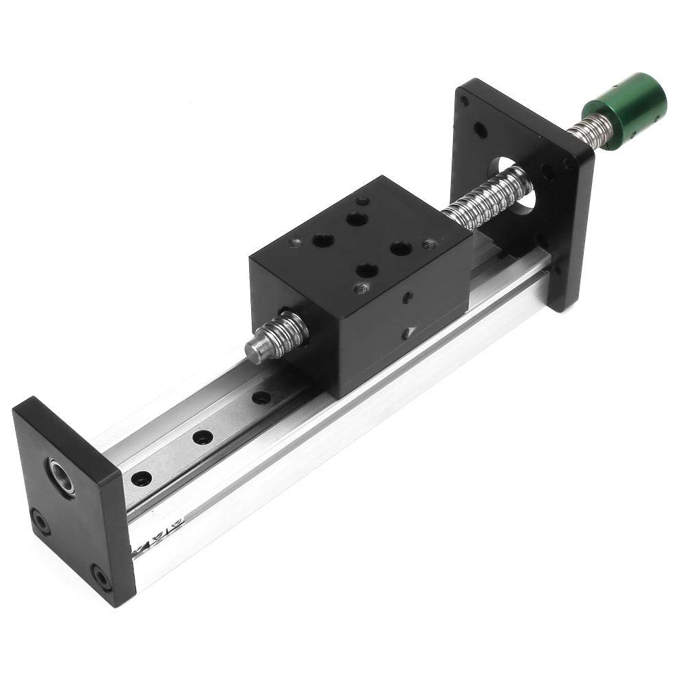 Schiebetisch NEMA 23, Lineartisch mit Kugelumlaufspindel Präzisions-Schiebetisch, 150 mm Hub, Lineartisch für NEMA 23-Motor