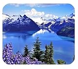 5. respaldo no deslizante; Yanteng 0103 PM224 Purple Sunset Sky Sea Shore Stine Alfombrilla de ráton de Goma Personalizada Alfombrilla de ratón para Juegos