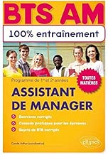 Download BTS Assistant de Manager 100% Entraînement Toutes Matières PDF