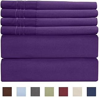 King Size Sheet Set - 6 Piece Set - Hotel Luxury Bed Sheets