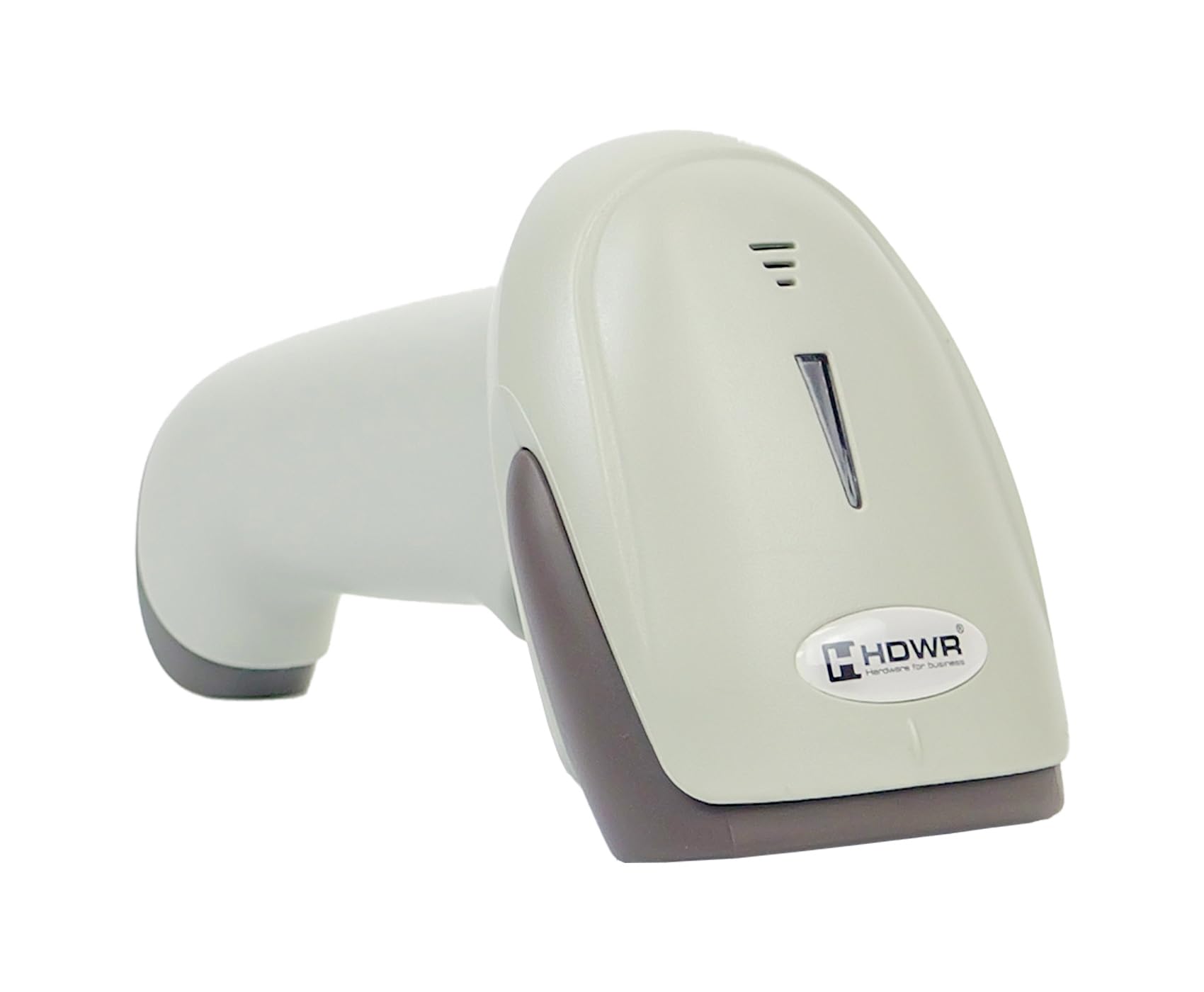 Scanner di Codici a Barre Wireless con Bluetooth, Scansione Manuale, 200 Scansioni al Secondo, Operativo fino a 10 Metri, Custodia Bianca, HDWR HD72