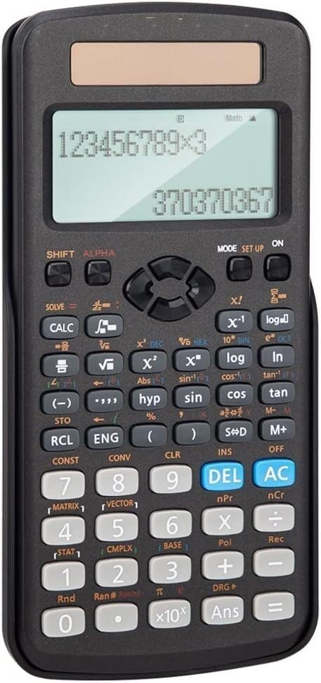 Calcolatrice da Tavolo, calcolatrice scientifica 417 Funzione Calcolatrici for Ingegneri Standard Forniture for Studenti delle scuole Medie Superiori Calcolo elettronico