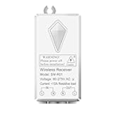 NineLeaf Mini Receiver for Wireless Light Switches, Can Pair All NineLeaf Wireless Light Switch, Can 't Used Separetely, Updated 80-275V (Receiver Only)