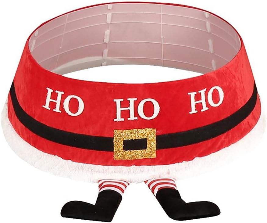 Santa Claus Christmas Tree 30 Inches Bottom Christmas Tree Decoration Fits Most Size Christmas Tree Stands for Decoration