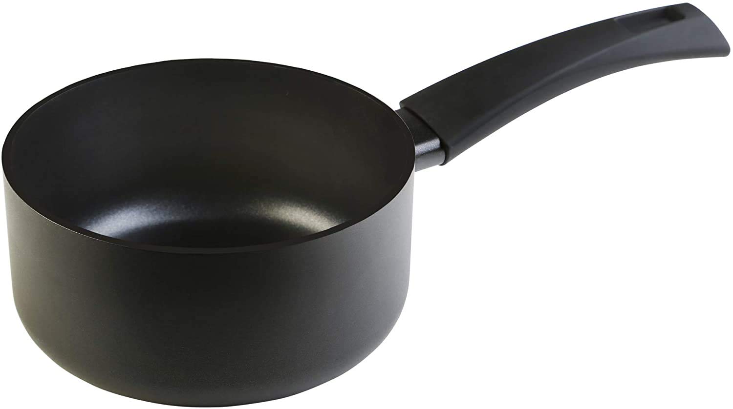 WECOOKEcogreen Pressed Aluminium Saucepan 18 cm, Induction, XYLAN Plus Eco-Friendly PFOA-Free, 3 mm Thickness, Suitable for All Hobs, Ceramic, Gas, Dishwasher