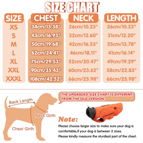 Veste coupe-vent pour chien vêtement d'hiver extra chaud - 4