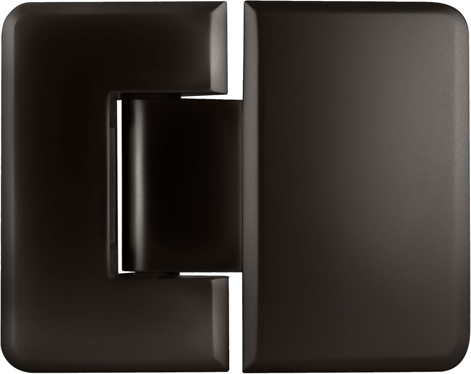CRL Pinnacle 180 Series Oil Rub Bronze 180º Glass-to-Glass Standard Hinge