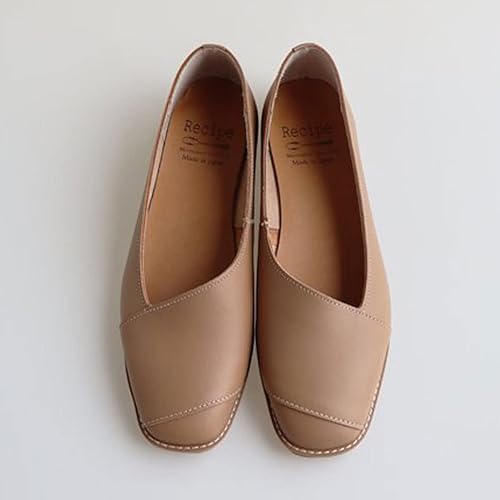 Amazon | [レシピ] レディース 斜めラインスクエアシューズ RP531