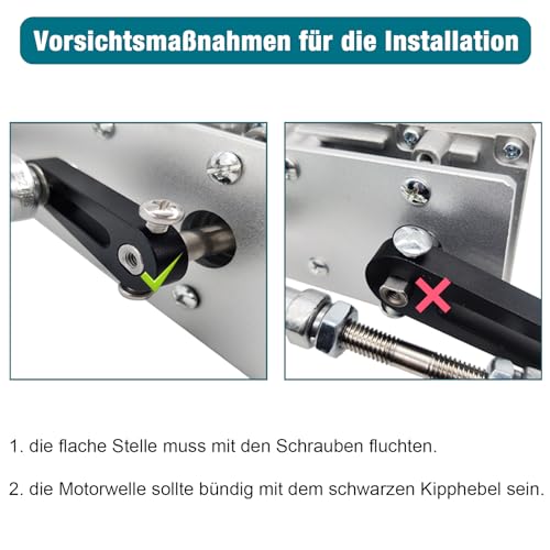 Jvnvlki DIY hubkolbenmotor Linearantrieb DC 24V 120RPM Hub 30mm-150mm einstellbarer Teleskopmotor mit Geschwindigkeitsregler, Saugnapf und Fernbedienung