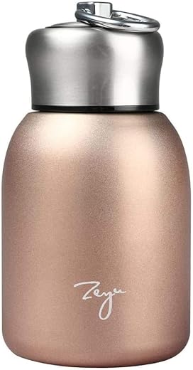 Vivian 10.15oz/300ML Mini Thermal Mug Leak Proof Vacuum Flasks Travel Thermos Stainless Steel Drink Water Bottle Thermos C...