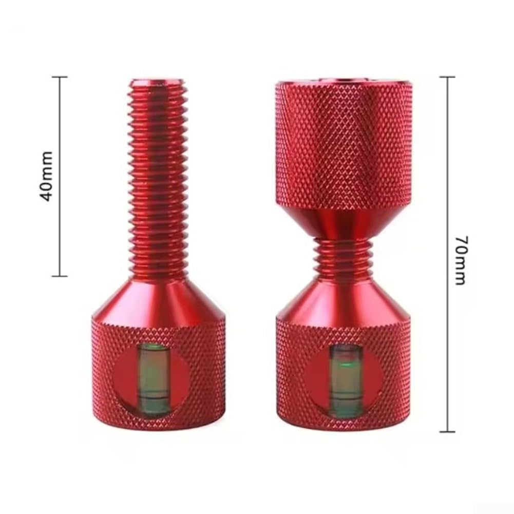 Pin de brida de 2 agujeros con nivel integrado para bridas de 1/2 a 14 pulgadas y 150 libras, herramienta de posicionamiento industrial de aluminio para instalación de tuberías y soldadura