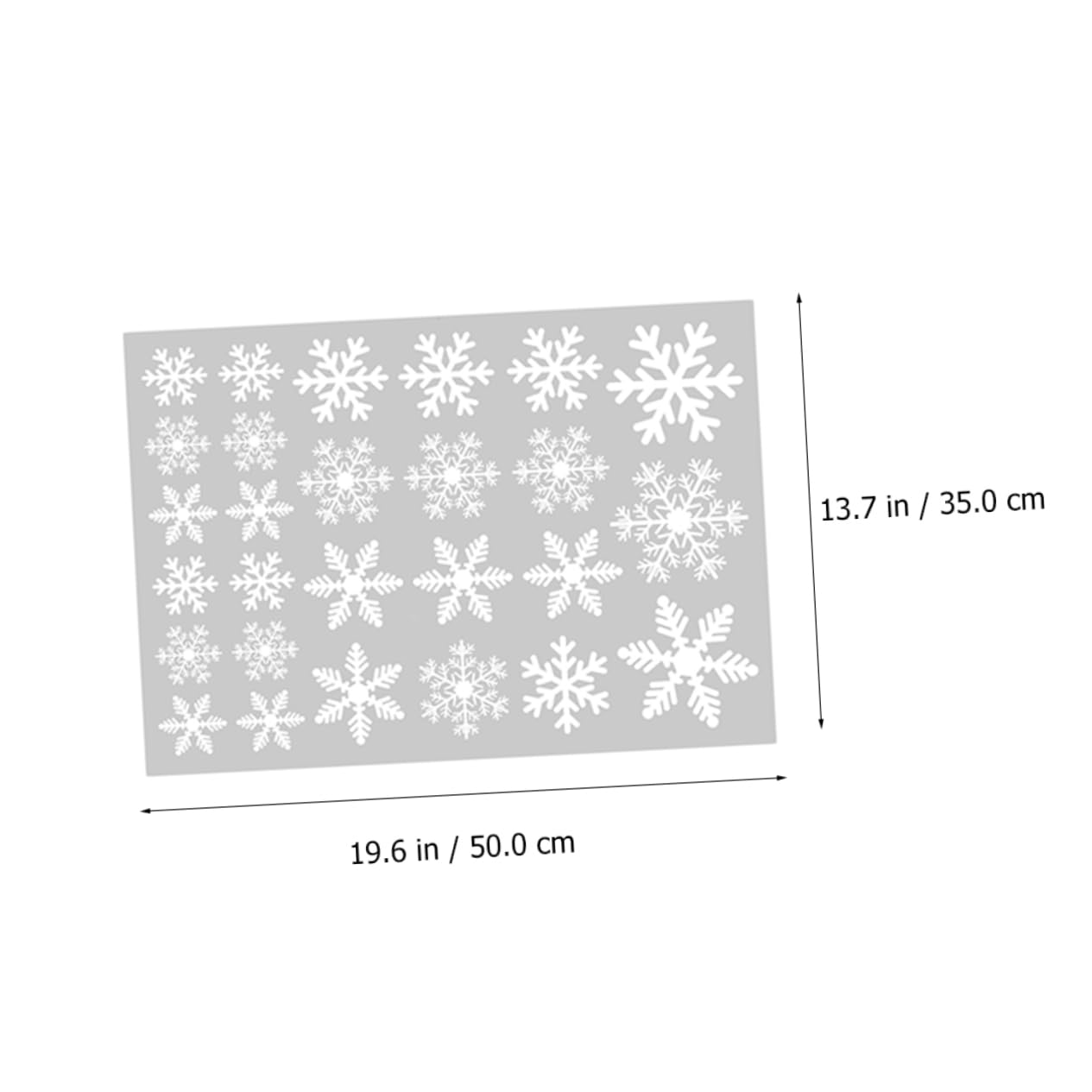 Cabilock 12hojas Calcomanías De Ventana Para Navidad De Adhesivos Estáticos De Para Decoración De Fiesta y Ventanas Para Navideño