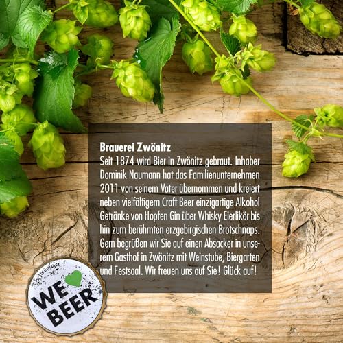 Brauerei Zwönitz Biersalz „Brauerstulle“/ Gewürzmischung/Bier Salz als Geschenk für Feinschmecker/Geschenk für Männer/Geschenkidee für Bier Liebhaber/Grillgewürz