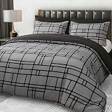 Pamposh Ropa de cama 260x220 cm – Ultrasuave funda nórdica de microfibra 260x220 cm - Con 2 fundas de almohada – Juego de ropa de cama con cremallera – Funda nórdica ligera y transpirable
