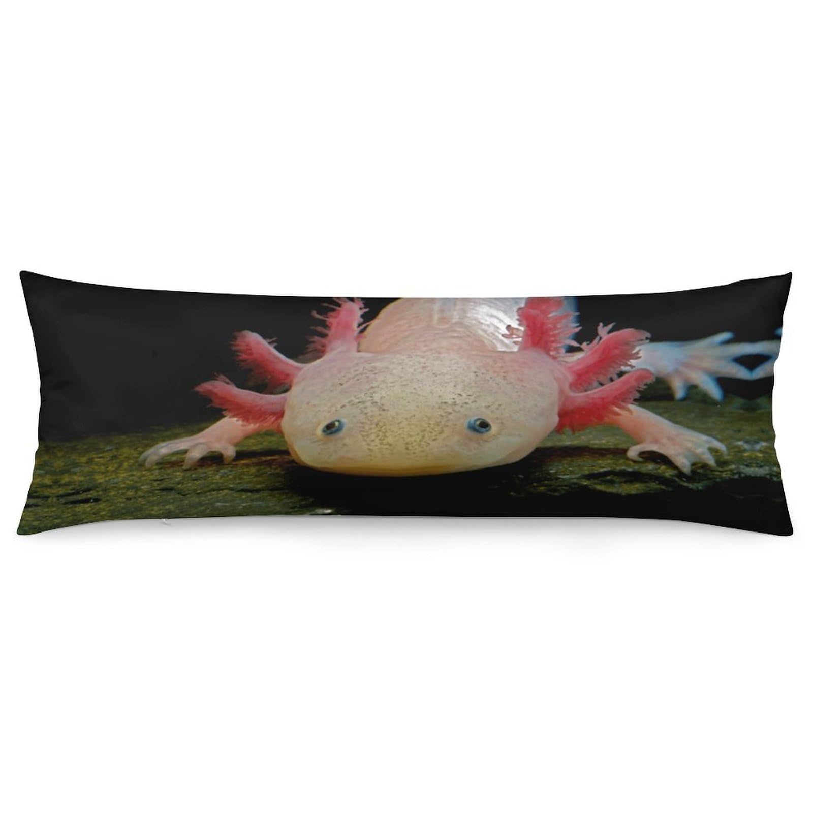 Axolotl Throw Pillow Case Long Body Pillow Cover Pillowcase Fashion Accessories Home Decor
