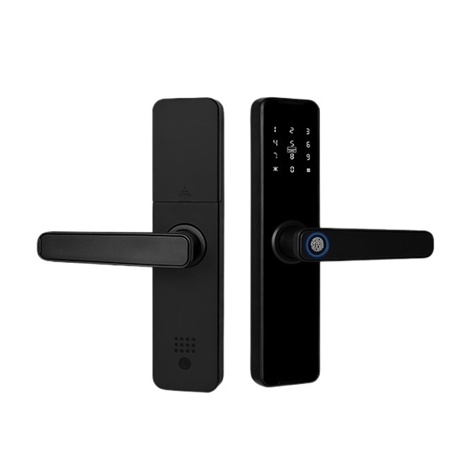 Tuya Wifi Zamek Do Drzwi Z Czytnikiem Linii Papilarnych Cyfrowy Elektroniczny Inteligentny Bezkluczykowy Domowego Zamka Kodem Wysoki Poziom BezpieczeńStwa(22x190R)