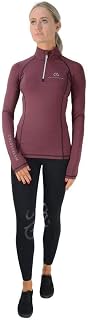 Coldstream Lennel Base Layer - Windsor Wine/Black