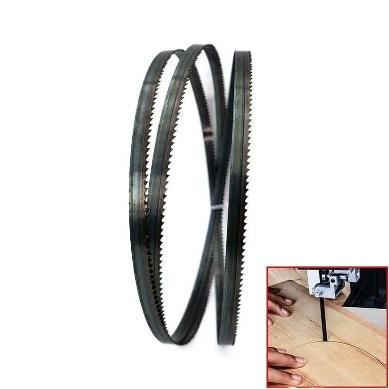 Brzeszczot taśmowy, Zestaw 2 brzeszczotów do pił taśmowych obróbki drewna M42 Bi-Metal 1826 mm 6-16 4-14 zębów na cal(16mm,8 Tooth)