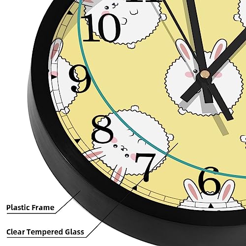 Horloge murale à quartz lisible pour l'école