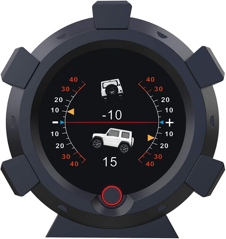Velocímetro GPS MR CARTOOL X95 com inclinômetro, bússola e medidor de inclinação para veículos off-road – 1 unidade