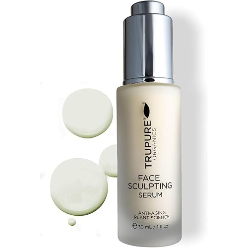 Face Sculpting Serum for Women 55+ | Anti-Aging Lifting Serum for Mature Skin | Plant-Powered Formula for Firmness & Contour | 1 oz