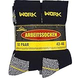 🦶 SEHR STRAPAZIERFÄHIG – Die wohl wichtigste Eigenschaft von Funktionssocken ist das ihre Widerstandsfähigkeit. Deshalb sind unsere Arbeitssocken neben dem sehr hohem Tragekomfort auch besonders hart im Nehmen und extra strapazierfähig & langlebig.