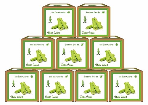 Sow and Grow Mini Bottle Gourd (Gheeya/Lauki) Grow Kits – Set of ...