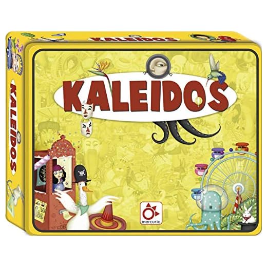 Mercurio – Spelet "Kaleidos" innehåller de kostnader du får med ett ord, flerfärgad (K0002)
