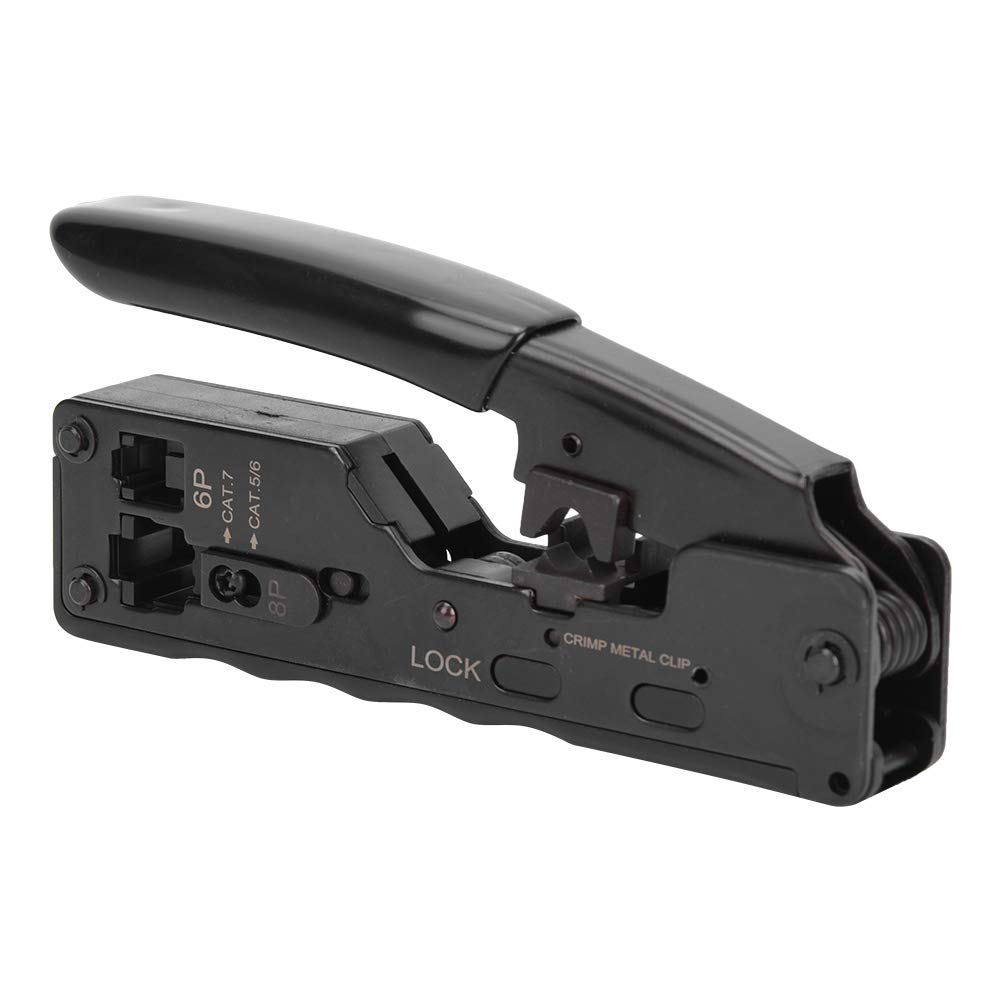 Wielofunkcyjna, samonastawna zaciskarka Ethernet, szczypce do zaciskania 8P 6P RJ45 RJ12/11