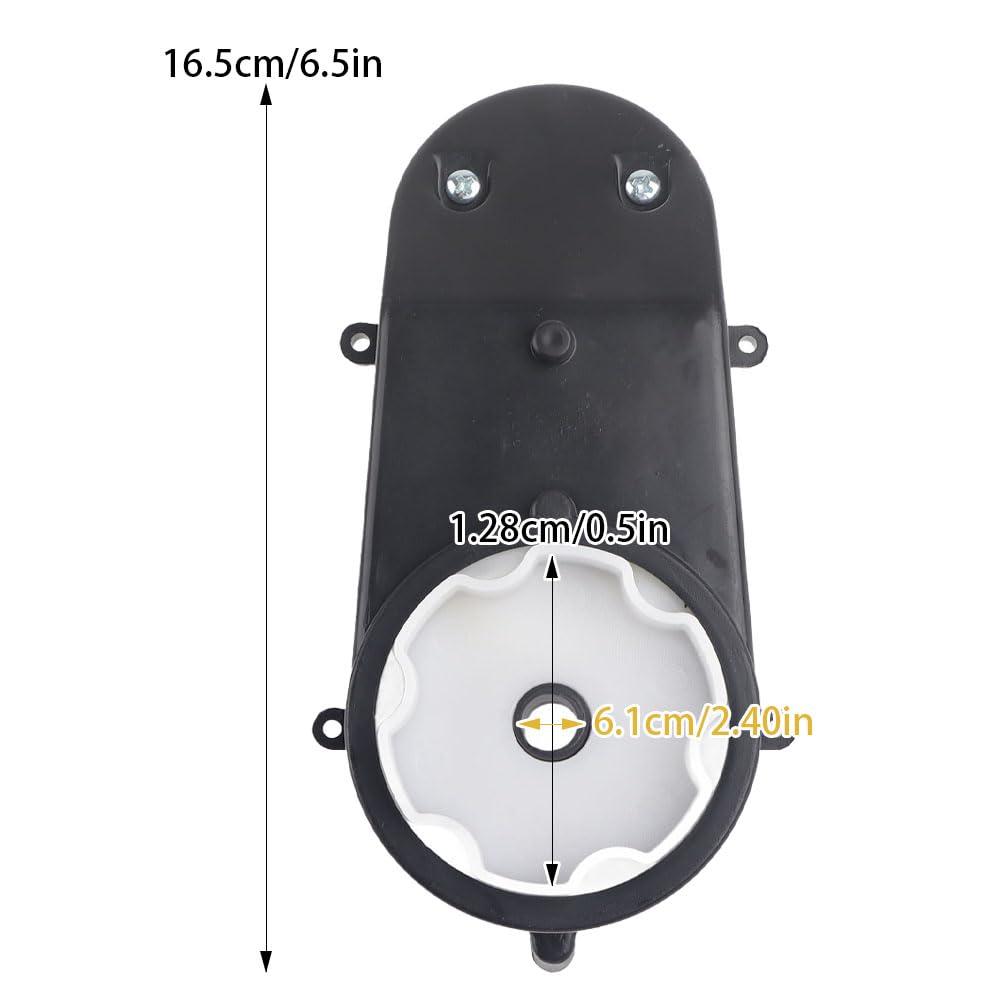 Cambio per Auto Bambini, Motore Elettrico Moto RS390 Ad Alta Velocità Ruote di Alimentazione Giocattolo Ingranaggi Scatola Posteriore Elettrica Bambin Accessori Ricambi(12V 20000RPM)