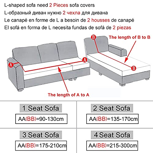 Revêtement de canapé pour salon élastique housse fauteuil complet