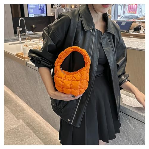 Bolso pequeño acolchado tipo bubbles para mujer miniatura 5