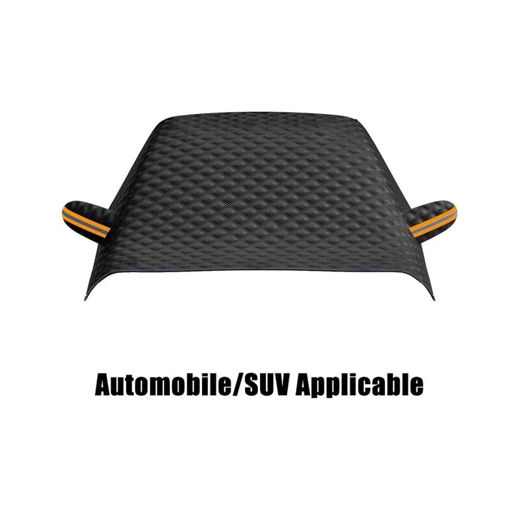 Housse de Protection pour Pare-Brise Demi-Couverture De Voiture Anti-Neige Imperméable Pare-Brise Protection Solaire d'hiver Protection Extérieure pour Véhicule Protection Pare Brise Hiver