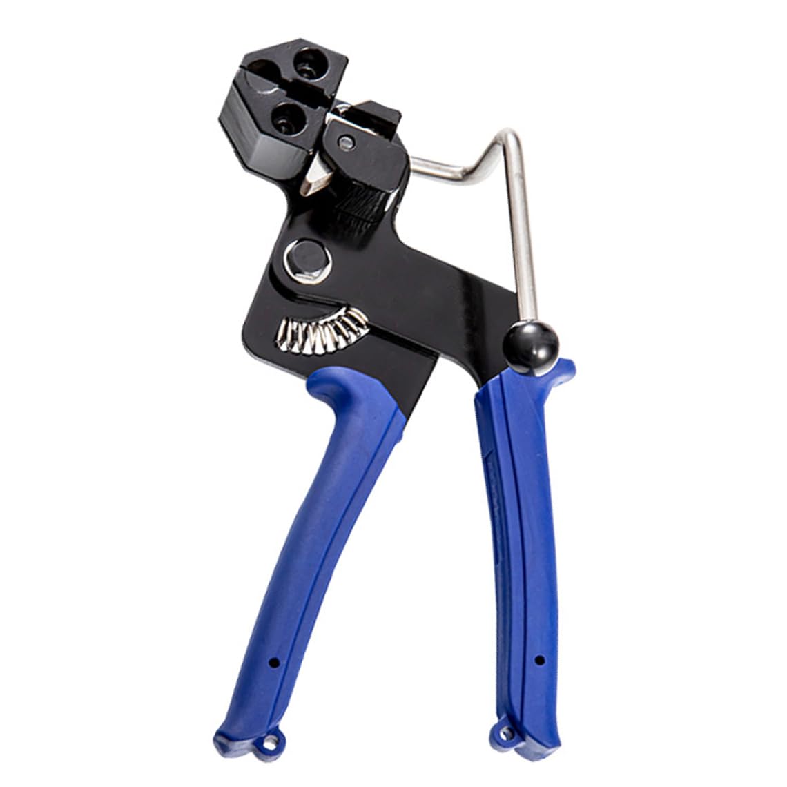 Metalowe narzędzie do mocowania zacisków kablowych ze stali nierdzewnej, metalowe opaski zaciskowe, pistolet z 200 szt. 30 cm samozamykające się opaski na zamek błyskawiczny ze stali nierdzewnej do zarządzania kablami