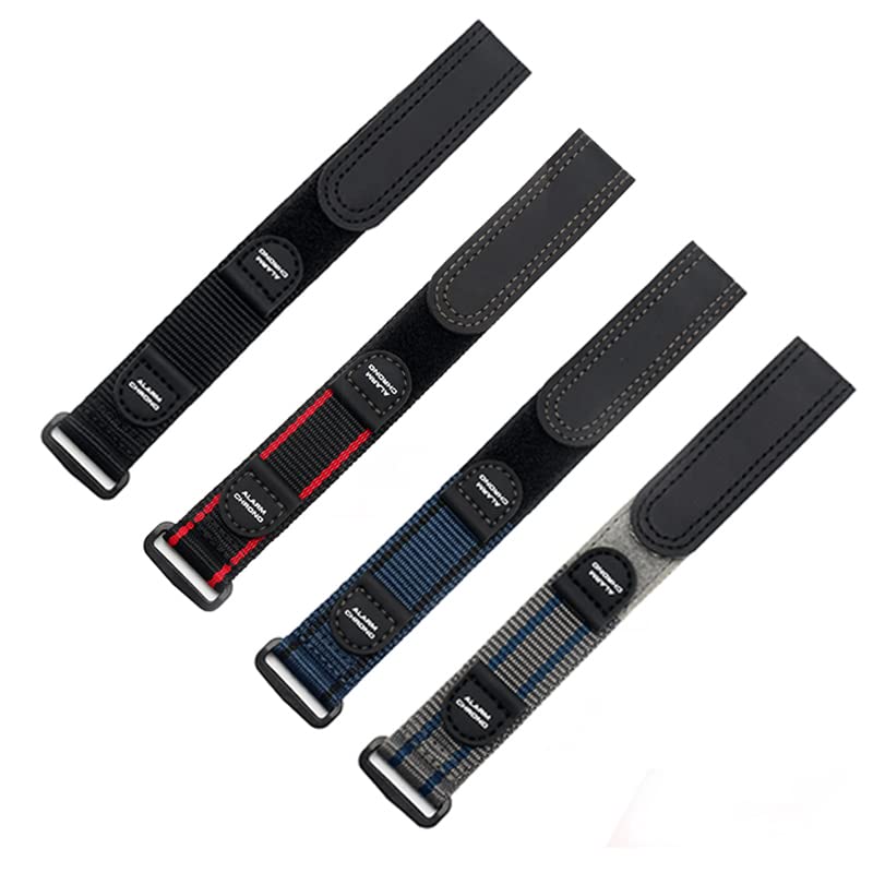 VELORE Cinturino per orologio sportivo in nylon impermeabile da 18 mm 20 mm per cinturini di ricambio per orologi Luminox, per cinturini di ricambio per orologi Seiko