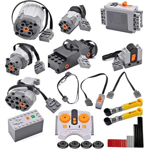 AIMATRIX 32PCS Power Function Motor Set Compatible with Technic-Parts L