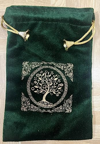 Indian Consigners ICAP001 Soft Velvet Pouch For Tarot, Altar, Rune, Gift, Crystal, Jewelry Wrap Bags thumb #1