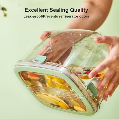 Siuper 4QTS Ice Cube Storage Bin with Sealed Lid for Freezer Clear Ice Bucket w/ Tong for Bar Hotel Refrigerator Containers for Home Beverage Cooler for Whiskey Wine Beers Party Outdoor 8.5*6.6*7.4in by SIUPER - Image 6