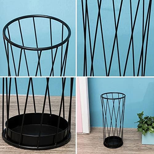 Iron Umbrella Stand Hotel Lobby Home Creative Floor Type Rain Gear Drain Storage Rack Umbrella Holder Organizer Shelf(Onecolor)