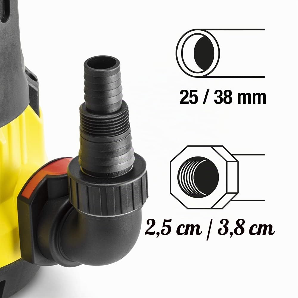 TROTEC Pompe d'évacuation pour eau chargée TWP 9000 ES pompe inox, 900 W