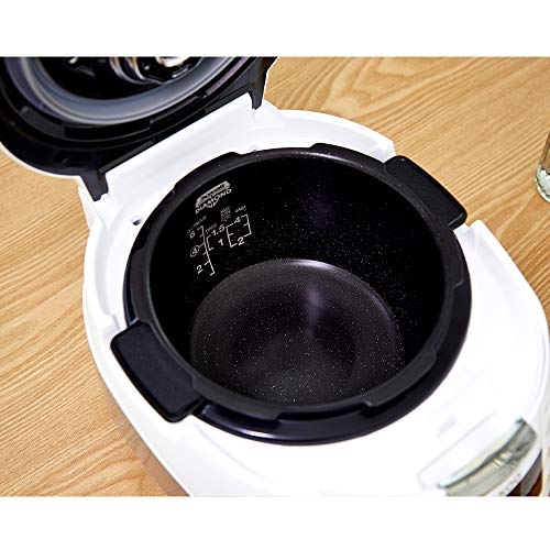 Cuckoo Crp-Hs0657Fw | 6-Cup (Uncooked) Induction Heating Pressure Rice Cooker | 11 Menu Options, Stainless Steel Inner Pot, Made In Korea | White #TOP6