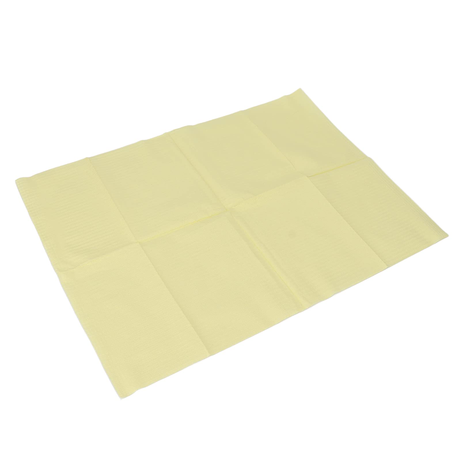 125 Pcs Bavoirs Dentaires Jetables, Drap de Tatouage Imperméable Bavoirs de Tatouage Imperméables, Couvertures de Table Tatouage, Plateau de Tatouage pour Les Fournitures Tatouage Dentaire (Blanc)