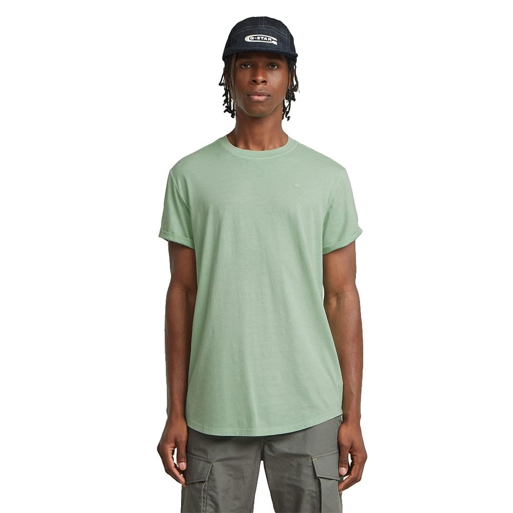 G-STAR Men's Lash Overdeyed T-Shirt, Dark Green (Birds Egg Green Gd D16396-2653-h189), S