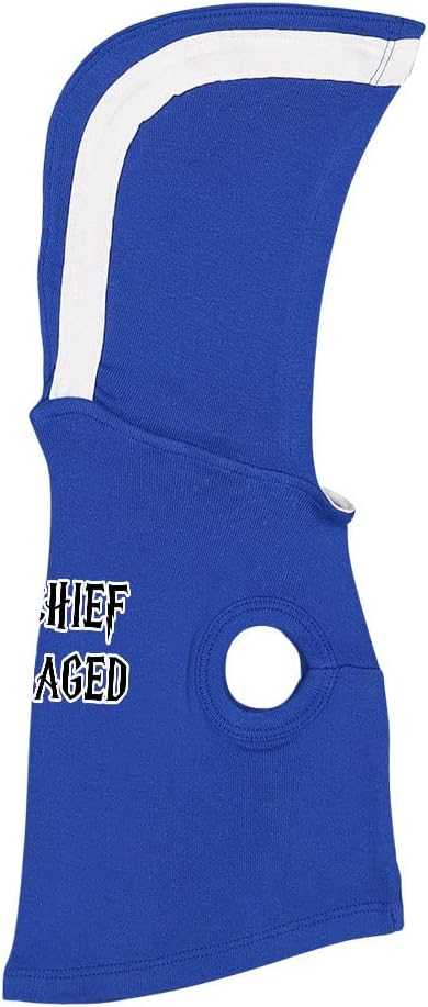 Mischief Managed Dog Shirt with Hoodie - Best Quote Dog Hoodie - Printed Dog Clothing - Pink White, S