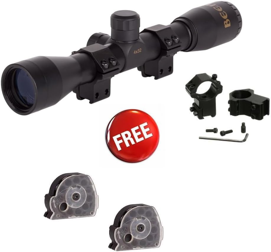 Miniatura 5 de Beeman - Rifle de aire Bullpup subpalanca multidisparo alimentado por PCP, 12 disparos, culata de madera europea, alcance y soporte incluidos