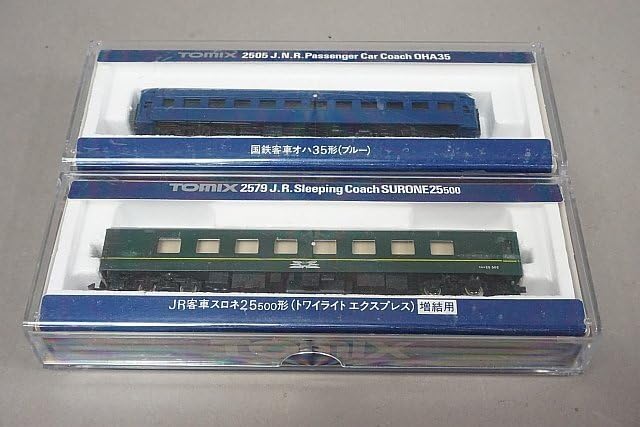 Nゲージトミックス　トワイライトエクスプレス客車 Amazon | トミックス Nゲージ 2505 国鉄客車 オハ35形 ブルー