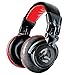 Numark RedWave Carbon - Cuffie per DJ Full Range, Leggere, Pieghevoli di Alta Qualità con Driver da 50 mm, Cavo Scollegabile, Adattatore da 1/8