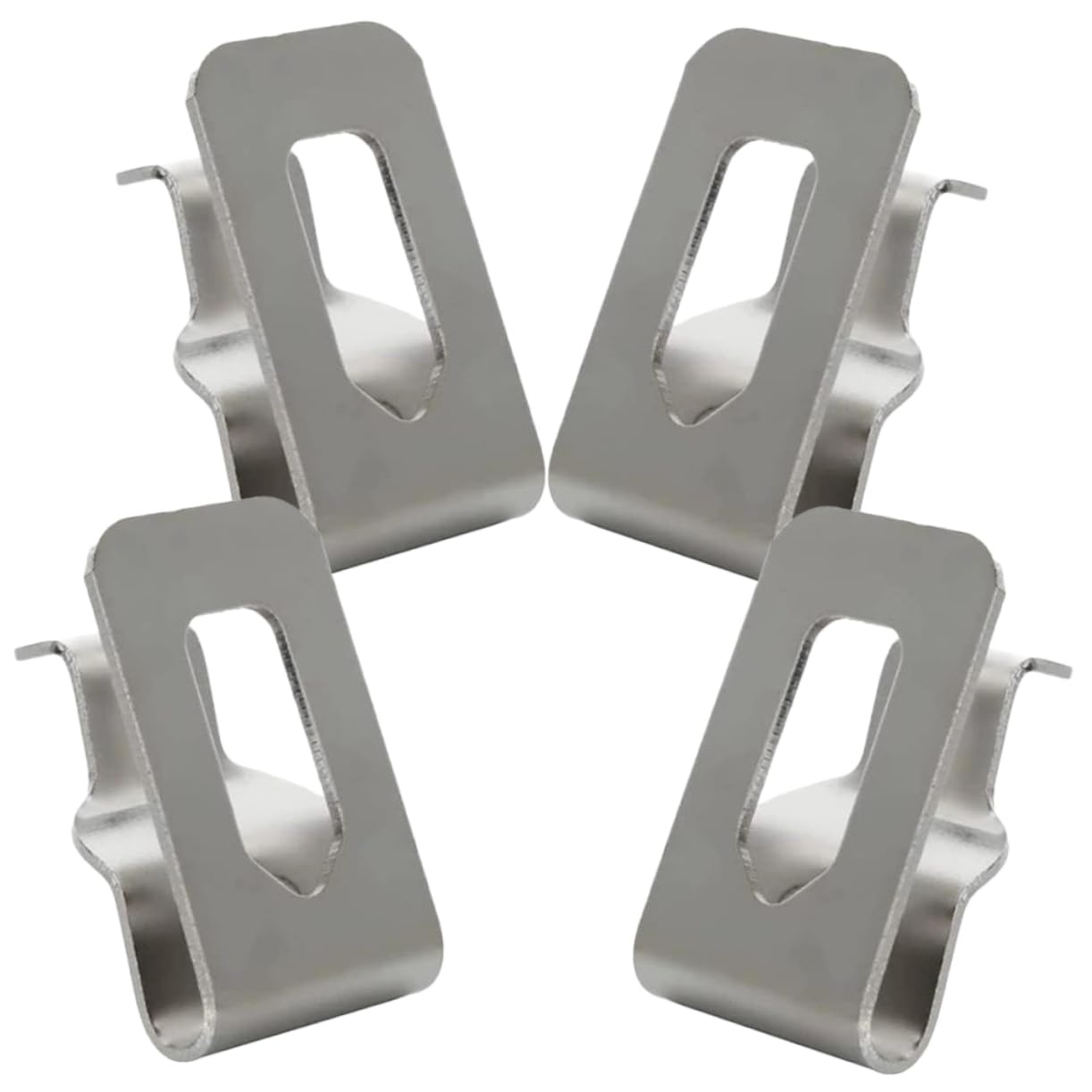 Mipcase 5 Set Clip Per Cintura Per Strumenti Elettrici Ganci Inox Per Trapani E Avvitatori Adattabili E Resistenti Per Uso Duraturo 4 Pezzi*5